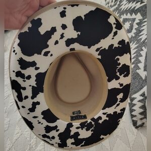 Cow Print Western Hat From Anthropologie